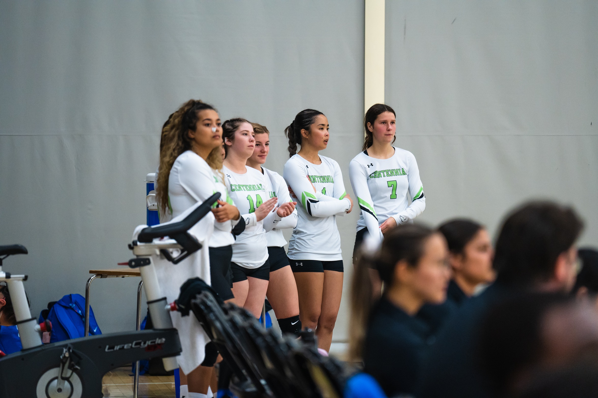 Colts fall in 3 sets to GBC Huskies